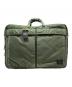 PORTER（ポーター）の古着「TANKER 3WAY BRIEFCASE」｜グリーン