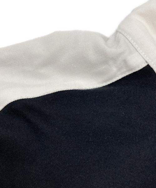 WALES BONNER（ウェールズボナー）WALES BONNER (ウェールズボナー) ラガーシャツ ブラック サイズ:Mの古着・服飾アイテム