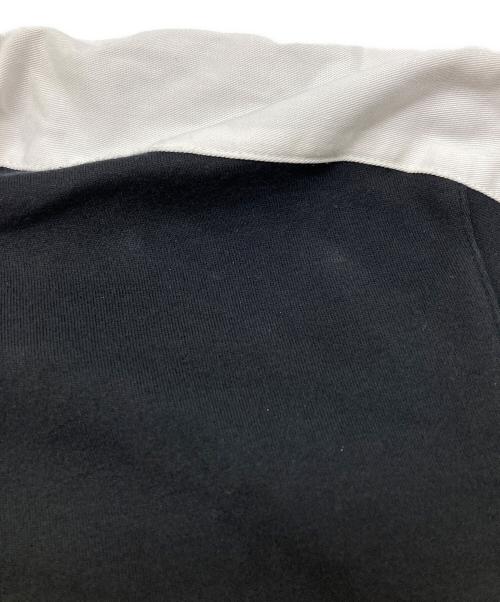 WALES BONNER（ウェールズボナー）WALES BONNER (ウェールズボナー) ラガーシャツ ブラック サイズ:Mの古着・服飾アイテム