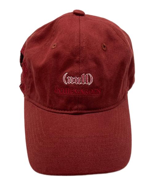 NULLUS（ヌールス）NULLUS (ヌールス) キャップ レッドの古着・服飾アイテム