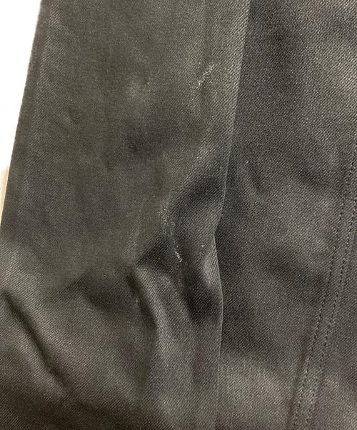 JOHN LAWRENCE SULLIVAN（ジョン ローレンス サリバン）JOHN LAWRENCE SULLIVAN (ジョン ローレンス サリバン) RIGID DENIM WIDE PANTS ブラック サイズ:44の古着・服飾アイテム