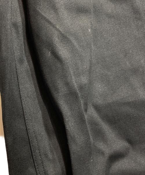JOHN LAWRENCE SULLIVAN（ジョン ローレンス サリバン）JOHN LAWRENCE SULLIVAN (ジョン ローレンス サリバン) RIGID DENIM WIDE PANTS ブラック サイズ:44の古着・服飾アイテム