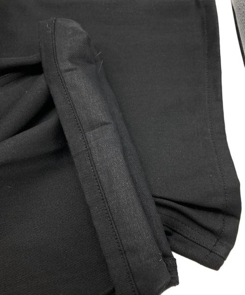 JOHN LAWRENCE SULLIVAN（ジョン ローレンス サリバン）JOHN LAWRENCE SULLIVAN (ジョン ローレンス サリバン) RIGID DENIM WIDE PANTS ブラック サイズ:44の古着・服飾アイテム