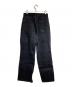 JOHN LAWRENCE SULLIVAN (ジョン ローレンス サリバン) RIGID DENIM WIDE PANTS ブラック サイズ:44：17000円