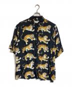 WACKO MARIAワコマリア）の古着「TIM LEHI HAWAIIAN SHIRT」｜ブラック