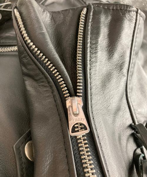 SUPREME（シュプリーム）SUPREME (シュプリーム) Schott (ショット) Chief Tassel Perfect Jacket ブラック サイズ:Mの古着・服飾アイテム