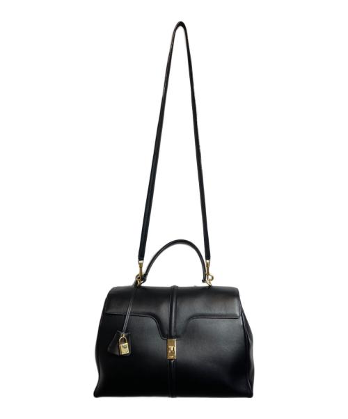 CELINE（セリーヌ）CELINE (セリーヌ) クラシック16(セーズ)バッグ ブラックの古着・服飾アイテム