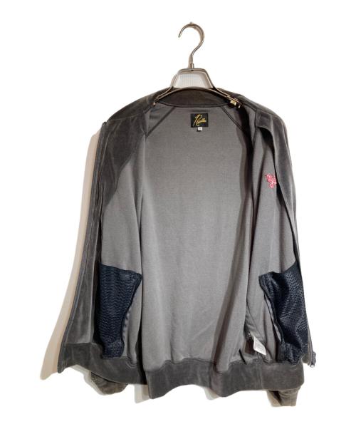 Needles（ニードルズ）Needles (ニードルズ) ベロアトラックジャケット グレー サイズ:Sの古着・服飾アイテム