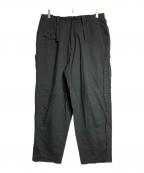 Y's for menワイズフォーメン）の古着「Decorative Cloth Pants」｜グレー