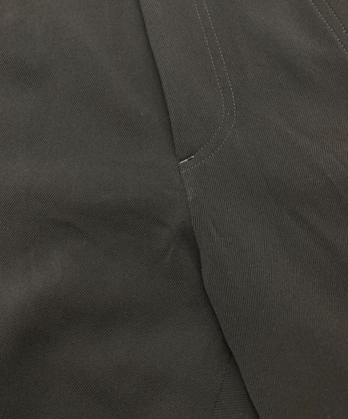 ISSEY MIYAKE（イッセイミヤケ）ISSEY MIYAKE (イッセイミヤケ) ハイウエストデザインロングパンツ ブラック サイズ:1の古着・服飾アイテム