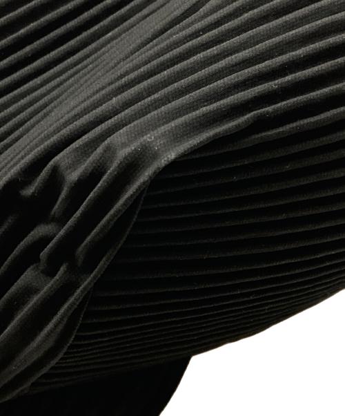 PLEATS PLEASE（プリーツプリーズ）PLEATS PLEASE (プリーツプリーズ) プリーツキャップ ブラックの古着・服飾アイテム