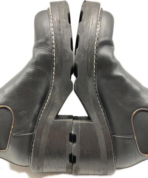 LOUIS VUITTON（ルイ ヴィトン）LOUIS VUITTON (ルイ ヴィトン) LV ボブール・ライン アンクル ブラック サイズ:36・1/2の古着・服飾アイテム