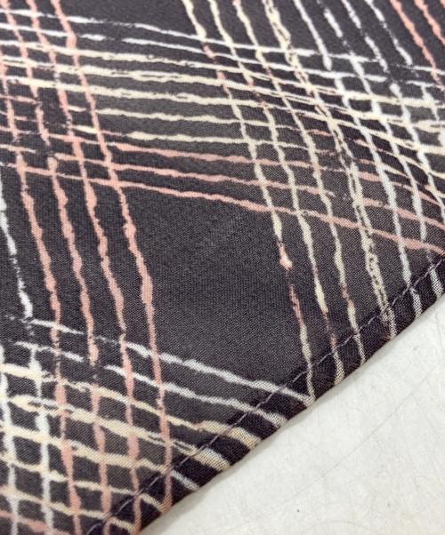 Snidel（スナイデル）Snidel (スナイデル) Sustainaプリントプリーツワンピ パープルの古着・服飾アイテム