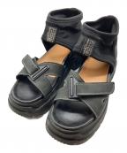 Maison Margielaメゾンマルジェラ）の古着「タッチストラップサンダル」｜ブラック