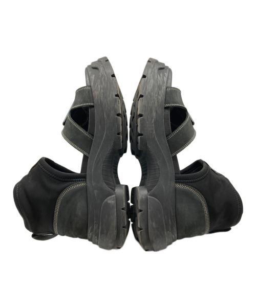 Maison Margiela（メゾンマルジェラ）Maison Margiela (メゾンマルジェラ) タッチストラップサンダル ブラック サイズ:39の古着・服飾アイテム