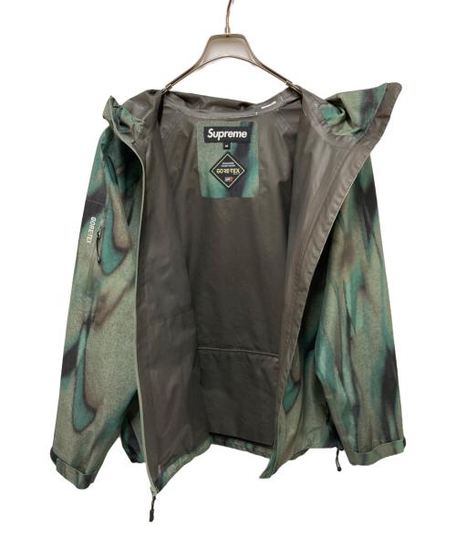 SUPREME（シュプリーム）SUPREME (シュプリーム) Paclite Shell Jacket グリーン×ブラック サイズ:Mの古着・服飾アイテム