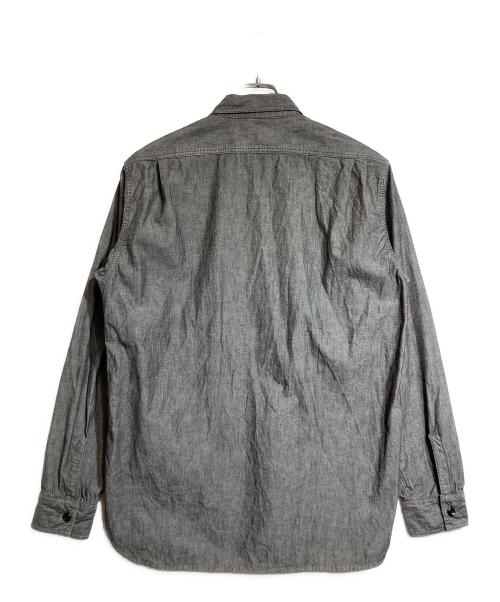 UNUSED（アンユーズド）UNUSED (アンユーズド) デニムシャツ グレー サイズ:3の古着・服飾アイテム