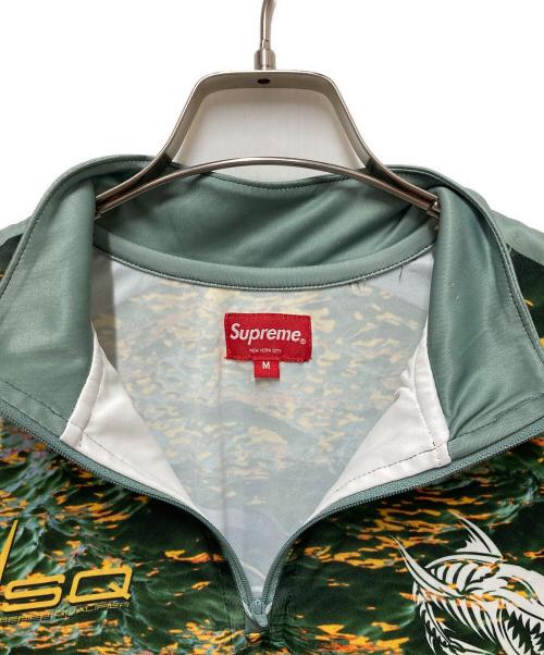 SUPREME（シュプリーム）SUPREME (シュプリーム) waves zip pullover グリーン サイズ:Mの古着・服飾アイテム