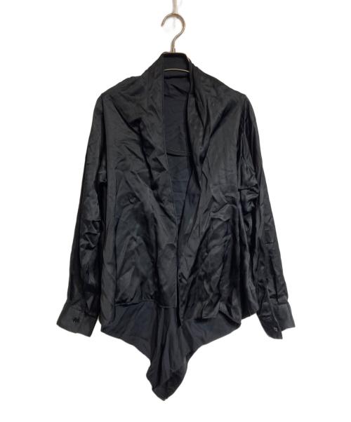 MM6 Maison Margiela（エムエムシックスメゾンマルジェラ）MM6 Maison Margiela (エムエムシックスメゾンマルジェラ) ショートブラウス ブラック サイズ:38の古着・服飾アイテム