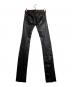 Dior Homme (ディオール オム) ラムレザーパンツ ブラック サイズ:42：100000円