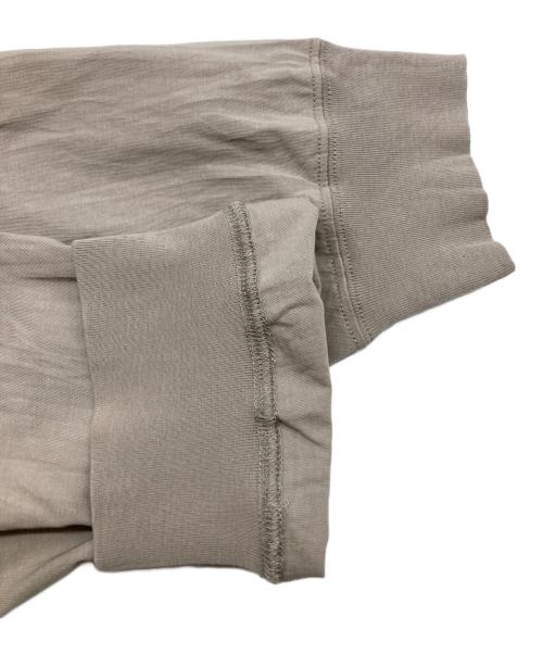 SOFTHYPHEN（ソフトハイフン）SOFTHYPHEN (ソフトハイフン) LAYERED SLEEVE L/S TEE パープル×グレー サイズ:03の古着・服飾アイテム