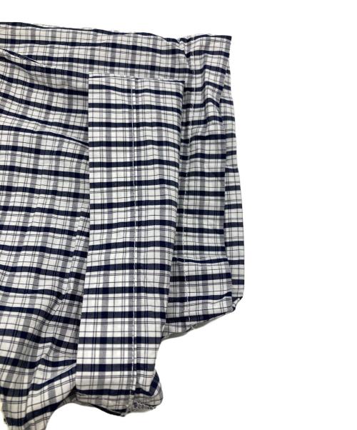 SOFTHYPHEN（ソフトハイフン）SOFTHYPHEN (ソフトハイフン) メッシュ切替プルオーバーシャツ ホワイト サイズ:03の古着・服飾アイテム