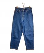 SOFTHYPHENソフトハイフン）の古着「BAGGY FIT JEANS」｜インディゴ