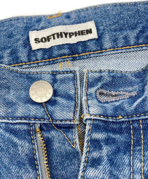 SOFTHYPHEN（ソフトハイフン）SOFTHYPHEN (ソフトハイフン) BAGGY FIT JEANS インディゴ サイズ:32の古着・服飾アイテム