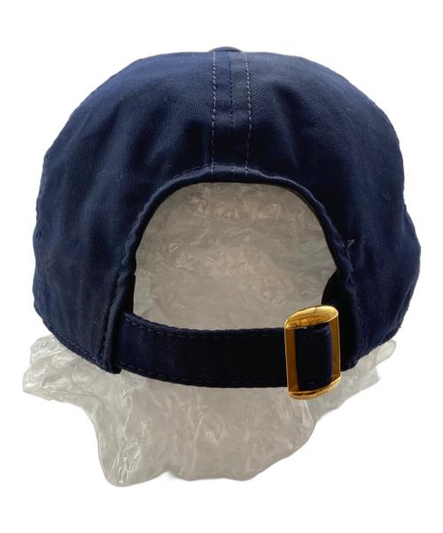 CELINE（セリーヌ）CELINE (セリーヌ) ベースボールキャップ ネイビー サイズ:Ｍの古着・服飾アイテム