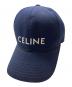 CELINE（セリーヌ）の古着「ベースボールキャップ」｜ネイビー