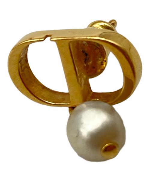 Christian Dior（クリスチャン ディオール）Christian Dior (クリスチャン ディオール) Petit CD ピアス ゴールドの古着・服飾アイテム