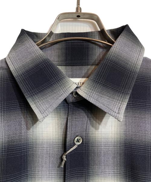 CLESSTE（クレスト）CLESSTE (クレスト) Ombre Check Classic City L/S SHIRT グレー サイズ:2の古着・服飾アイテム
