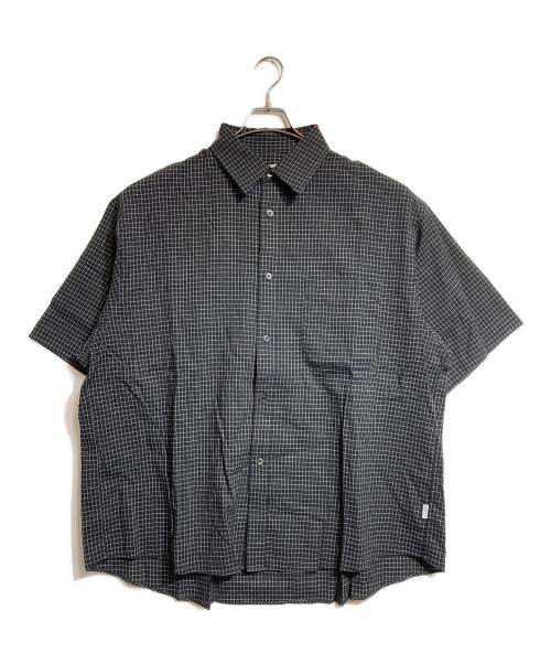 CLESSTE（クレスト）CLESSTE (クレスト) GRAPH CHECK CLASSIC CITY S/S SHIRT ブラック サイズ:2の古着・服飾アイテム