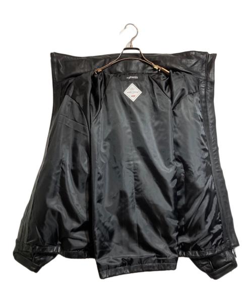 CLESSTE（クレスト）CLESSTE (クレスト) PHENIX (フェニックス) LEATHER CITY SIDEWINDER JACKET ブラック サイズ:Fの古着・服飾アイテム