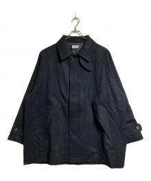 CLESSTE（クレスト）の古着「WOOL MELTON BALMACAAN HALF COAT」｜ブラック