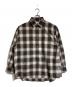 CLESSTE（クレスト）の古着「OMBRE CHECK CLASSIC CITY L/S SHIRT」｜ブラウン