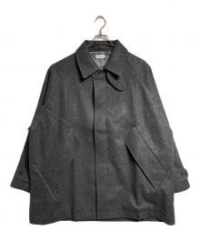 CLESSTE（クレスト）の古着「WOOL MELTON BALMACAAN HALF COAT」｜グレー