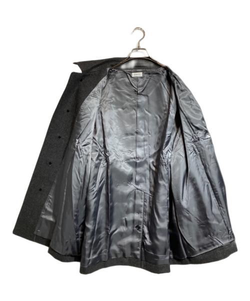 CLESSTE（クレスト）CLESSTE (クレスト) WOOL MELTON BALMACAAN HALF COAT グレー サイズ:2の古着・服飾アイテム