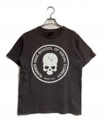 NUMBER (N)INEナンバーナイン）の古着「スカルプリントTシャツ」｜グレー