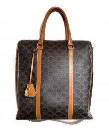 CELINE（セリーヌ）の古着「トリオンフ バーティカルカバ ボストン」｜ブラウン