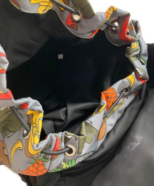 PRADA（プラダ）PRADA (プラダ) 総柄リュックサック マルチカラー サイズ:不明の古着・服飾アイテム