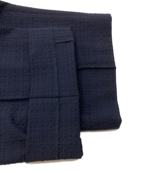 BACCA（バッカ）BACCA (バッカ) シアサッカー カバードサロペット ネイビー サイズ:34の古着・服飾アイテム