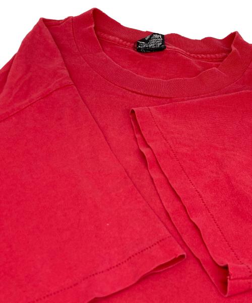 stussy（ステューシー）stussy (ステューシー) 80sラスタライオンプリントTシャツ レッド サイズ:	SIZE Lの古着・服飾アイテム