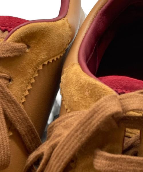 HERMES（エルメス）HERMES (エルメス) Hロゴレザースニーカー ブラウン サイズ:41の古着・服飾アイテム