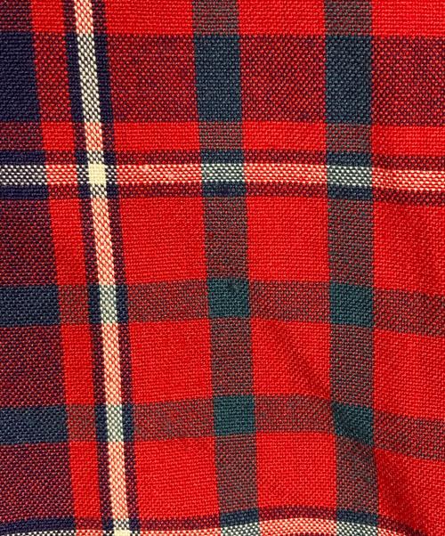 McGREGOR（マクレガー）McGREGOR (マクレガー) ヴィンテージオープンカラーシャツ レッド サイズ:Mの古着・服飾アイテム