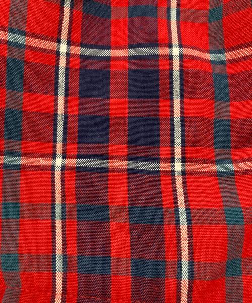 McGREGOR（マクレガー）McGREGOR (マクレガー) ヴィンテージオープンカラーシャツ レッド サイズ:Mの古着・服飾アイテム