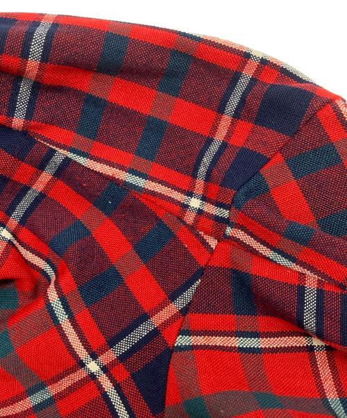 McGREGOR（マクレガー）McGREGOR (マクレガー) ヴィンテージオープンカラーシャツ レッド サイズ:Mの古着・服飾アイテム