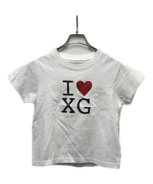 X-GIRL（エックスガール）X-girl (エックスガール) Tシャツ ホワイト サイズ:Sの古着・服飾アイテム