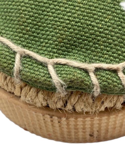 GUCCI（グッチ）GUCCI (グッチ) エスパドリーユスニーカー グリーン サイズ: 6 1/2の古着・服飾アイテム