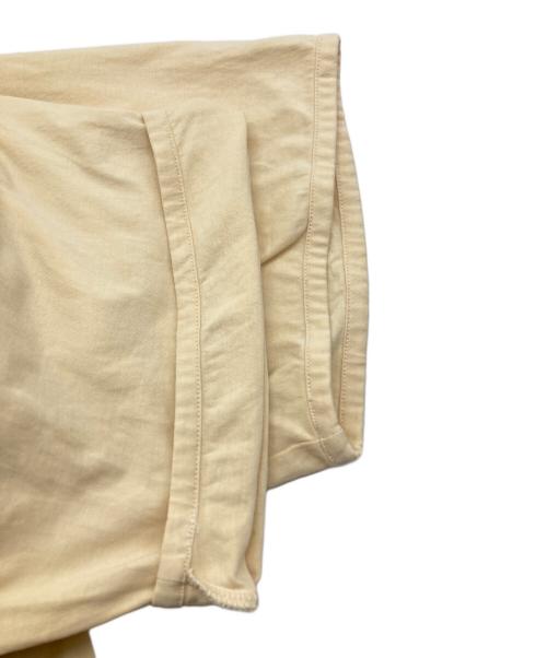 Y. PROJECT（ワイプロジェクト）Y. PROJECT (ワイプロジェクト) オーバーサイズレイヤードカットソー ベージュ サイズ:Mの古着・服飾アイテム